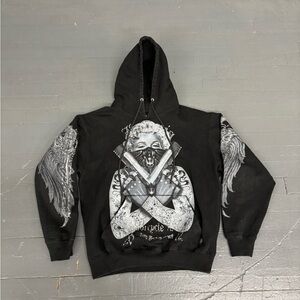 Y2K pacific & company affliction style hoodie